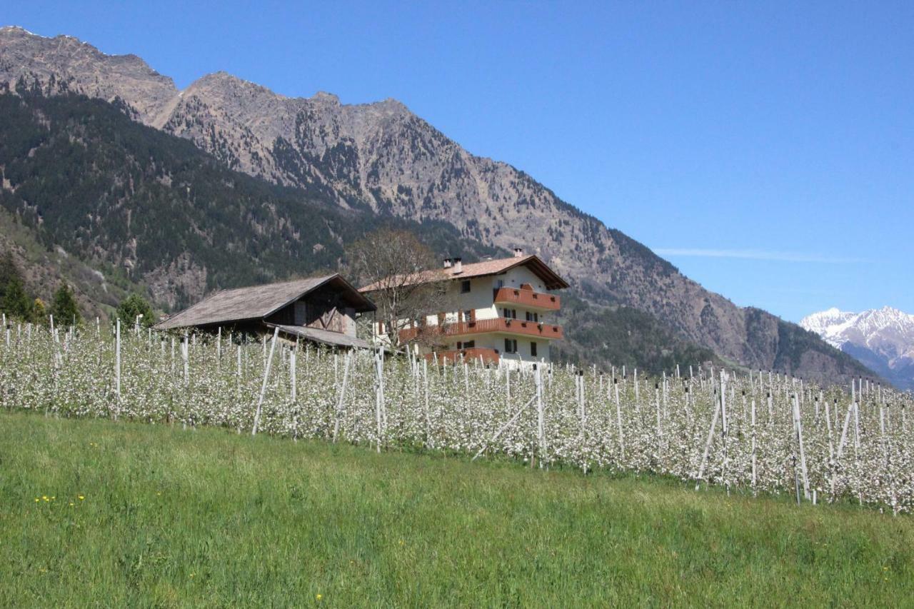 Ferienwohnung Mareinhof - Urlaub auf dem Apfelbauernhof Partschins Exterior foto